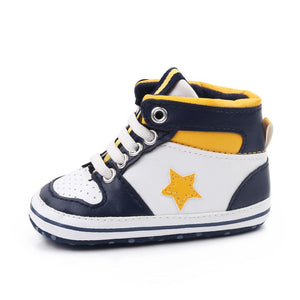 High Top Star Design Sneaker Baby Shoes 5 - Minitaq baby kids clothes dress