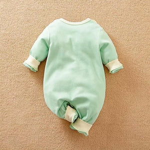 Fox Cartoon Baby Romper With Bib 6 - Minitaq baby kids clothes dress