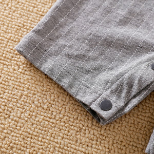 Gray Smart Romper with Red Bow Tie 7 - Minitaq baby kids clothes dress