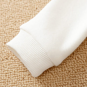 Modern Stylish White And Black Winter Fleece Romper 6 - Minitaq baby kids clothes dress