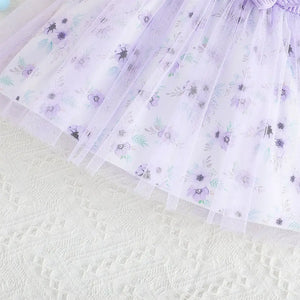 Purple Sleeveless Casual Frock Dress For Baby Girls 5 - Minitaq baby kids clothes dress