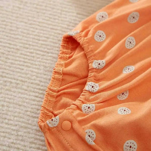 Orange Casual Baby Girl Onesie 7 - Minitaq baby kids clothes dress