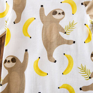 Fun with Animal and Banana Romper 6 - Minitaq baby kids clothes dress