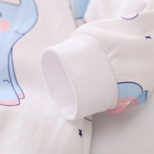 Cute Rainbow Animal Baby Romper 5 - Minitaq baby kids clothes dress