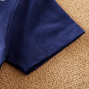 Blue Shark Cotton Kids T-Shirt 5 - Minitaq baby kids clothes dress