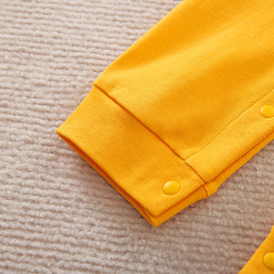 Modern Style Cartoon Yellow Romper 6 - Minitaq baby kids clothes dress