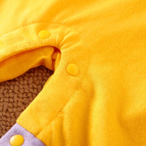Sport Style Yellow Baby Romper 6 - Minitaq baby kids clothes dress
