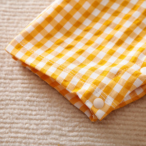 Dream Big Checkered Style Baby Dangaree 5 - Minitaq baby kids clothes dress
