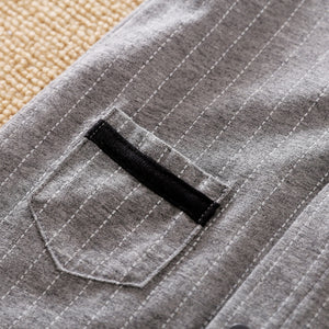 Gray Smart Romper with Red Bow Tie 5 - Minitaq baby kids clothes dress