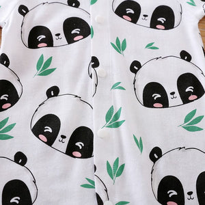 Bamboo Panda Summer Romper 7 - Minitaq baby kids clothes dress