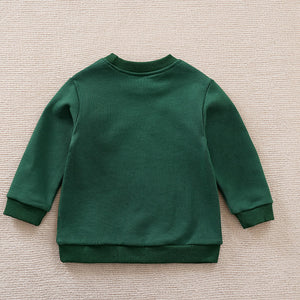 Green Casual Style Sweat Shirt 7 - Minitaq baby kids clothes dress