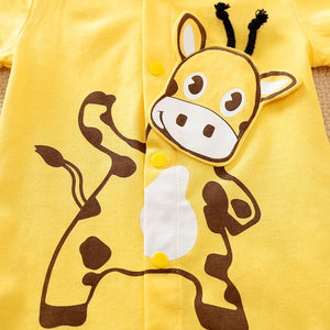 Cute Giraffe Summer Baby Romper 7 - Minitaq baby kids clothes dress