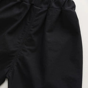 Red Shirt Cargo Style Waistcoat With Black Shorts For Kids 6 - Minitaq baby kids clothes dress