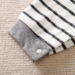 Gray Elephant With Umbrella Baby Romper 6 - Minitaq baby kids clothes dress