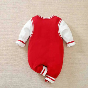 Basketball Red Sports Baby Romper 7 - Minitaq baby kids clothes dress