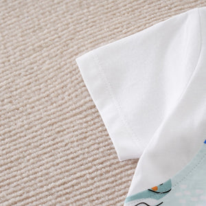 Cute Marine Whales Dungaree Style Summer Romper 6 - Minitaq baby kids clothes dress