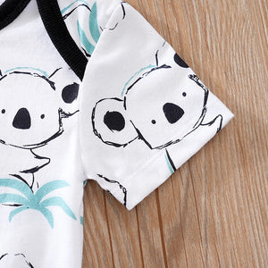 Casual Cotton Baby Romper With Kuala Pattern 6 - Minitaq baby kids clothes dress