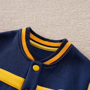 Sports Style Yellow Blue Jersey for Kids 6 - Minitaq baby kids clothes dress