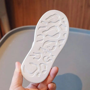 Elegant White Girls Kids Shoes With Doodle Pattern 7 - Minitaq baby kids clothes dress