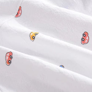 Mini Cars Pattern Full Sleeves Shirt N Denim Pants 2 pcs Set - Minitaq baby kids clothes dress