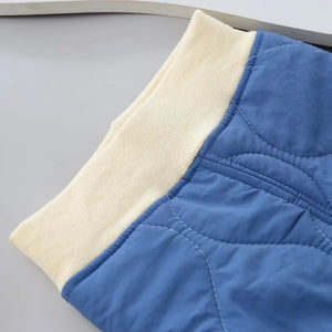 Cozy Bear Patch Quilted Tracksuit 2pc Set - Minitaq baby kids clothes dress