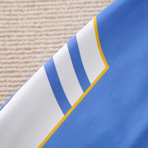 Stylish Blue Cartoon Polyester Baby Romper 7 - Minitaq baby kids clothes dress