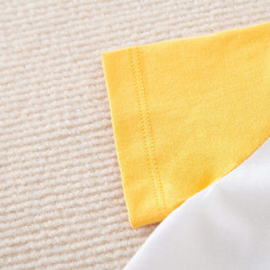 Kuala In A Pocket Yellow White Cotton Romper 7 - Minitaq baby kids clothes dress