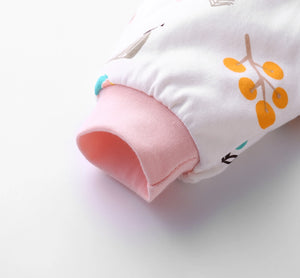 Joyful Pattern On White Winter Baby Romper 8 - Minitaq baby kids clothes dress