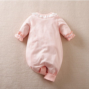 Cute Swan Pink Baby Girl Romper 8 - Minitaq baby kids clothes dress
