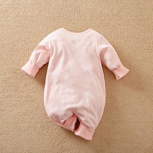 Light Pink Deer Baby Girl Romper 8 - Minitaq baby kids clothes dress