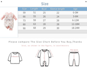 Little Pink Bunnies Pattern Baby Romper 7 - Minitaq baby kids clothes dress