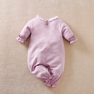Sweet Little Bunny Purple Baby Romper 8 - Minitaq baby kids clothes dress