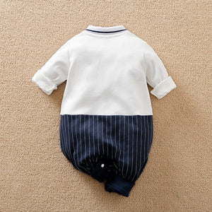 Smart Line Baby Romper With Bow Tie 5 - Minitaq baby kids clothes dress