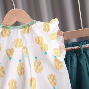 Casual Summer Dress With Skirt 6 - Minitaq baby kids clothes dress