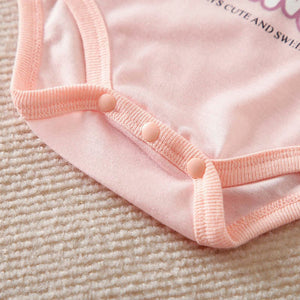 Little Things Cute Pink Baby Romper 6 - Minitaq baby kids clothes dress