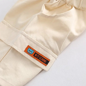 Trendy Pink Lines Shirt With Cotton Shorts 2pc Set 9 - Minitaq baby kids clothes dress