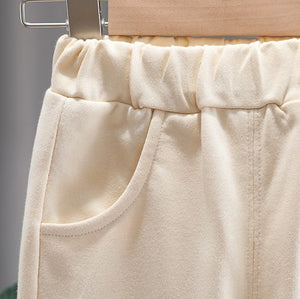 Black Lines Sweatshirt With Trousers For Kids 9 - Minitaq baby kids clothes dress