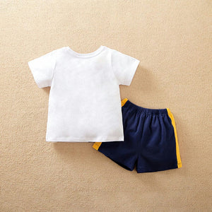 Space Rocket Shirt N Short 2pc Set 9 - Minitaq baby kids clothes dress