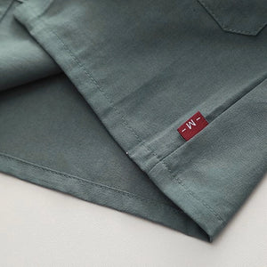 Stylish Blue Strap Shirt N Rust Pocket Shorts - Minitaq baby kids clothes dress