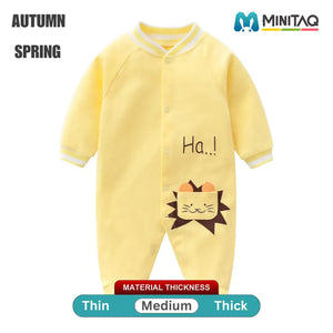Adorable Cat Yellow Baby Romper 2 - Minitaq baby kids clothes dress