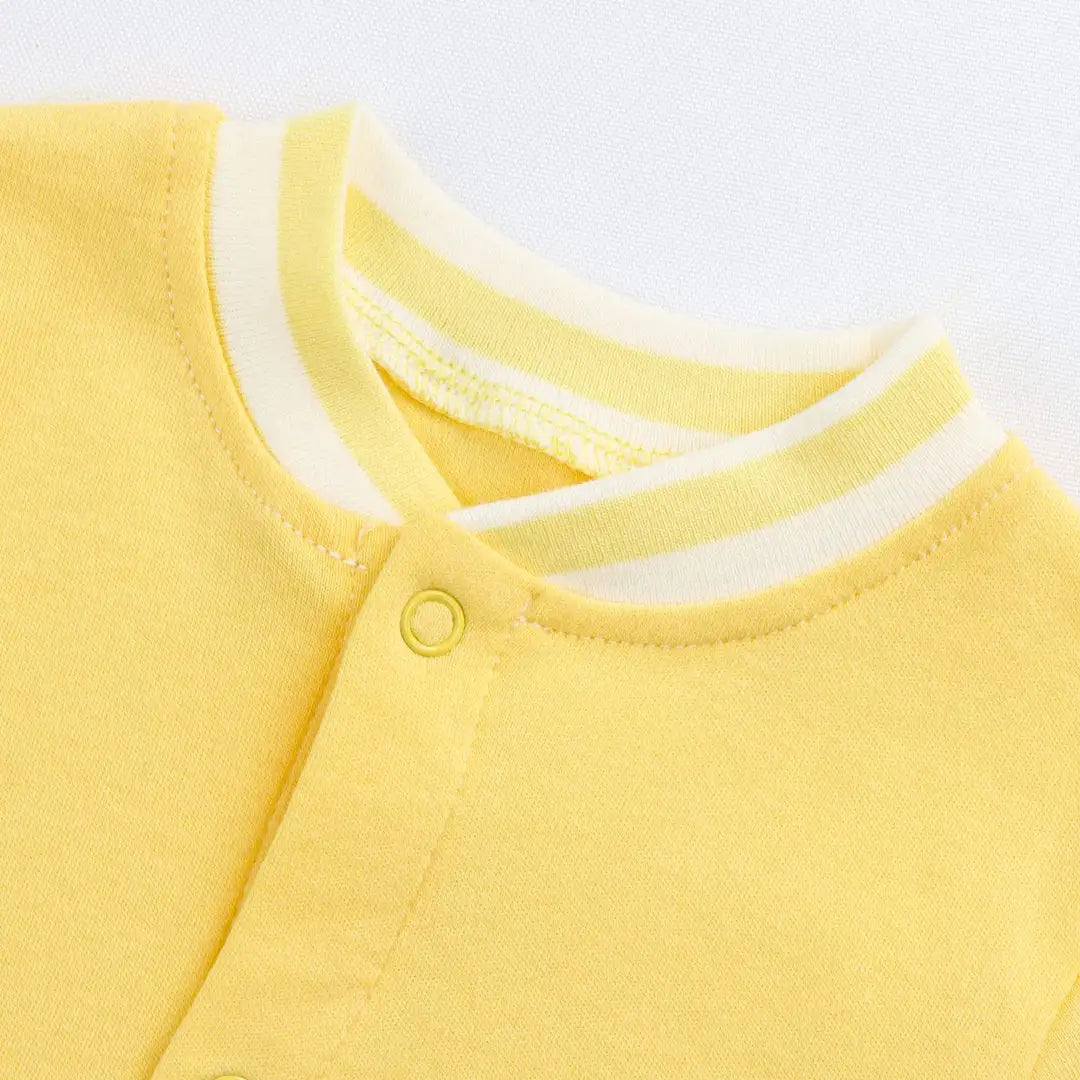 Adorable Cat Yellow Baby Romper 3 - Minitaq baby kids clothes dress