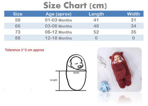 Cherrywood Color Winter Baby Swaddle 3 - Minitaq baby kids clothes dress