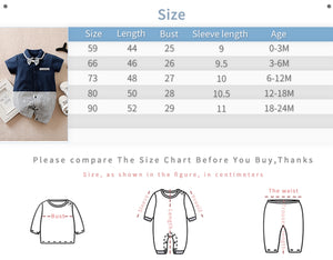 Modern Smart Dark Blue With Gray Lines Baby Romper 9 - Minitaq baby kids clothes dress
