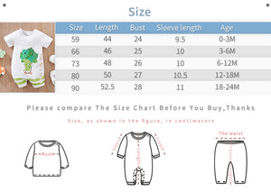 The Broccoli On Wheels Summer Cotton Romper 8 - Minitaq baby kids clothes dress