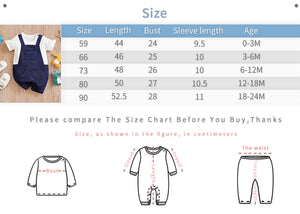 Dark Blue N White Dungaree Style Cotton Summer Romper 10 - Minitaq baby kids clothes dress