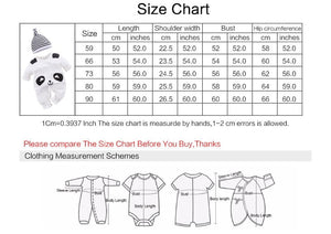 Adorable Panda Romper with Dark Blue Beanie Hat 6 - Minitaq baby kids clothes dress