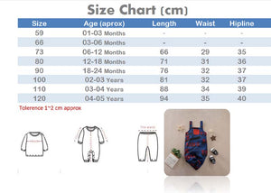 Blue N Red Stylish Kids Dungaree 8 - Minitaq baby kids clothes dress