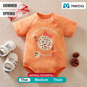 Cute Cookie Orange Baby Onesie 2 - Minitaq baby kids clothes dress