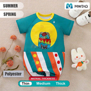 Mex Style Casual Polyester Spandex Baby Romper 2 - Minitaq baby kids clothes dress