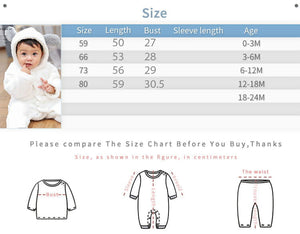 White Winter Unisex Baby Romper 8 - Minitaq baby kids clothes dress